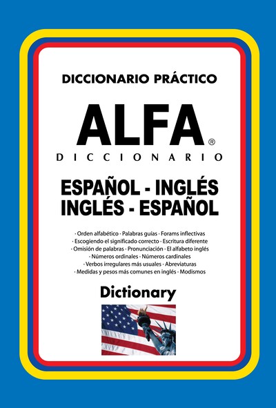 Portada de Alfa práctico: español-inglés, inglés-español