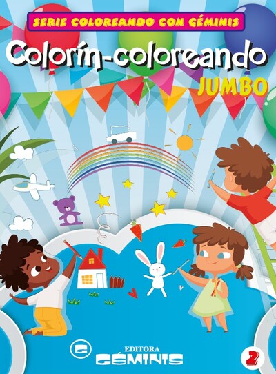 Portada de Colorín Coloreando Jumbo 2