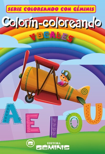 Portada de Colorín Coloreando Vocales