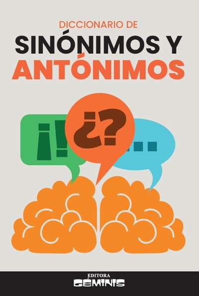Portada de Diccionario de sinónimos y antónimos