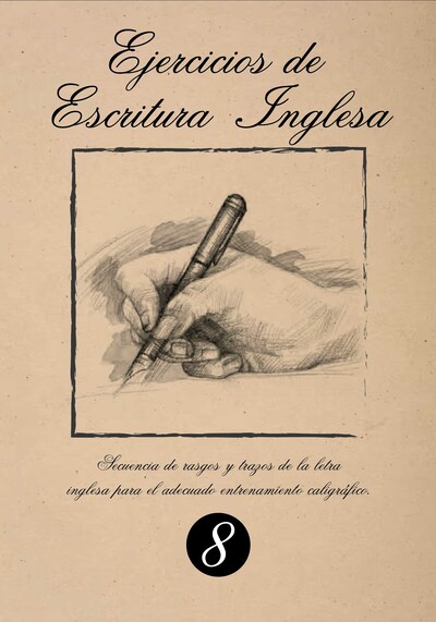 Portada de Escritura inglesa 8